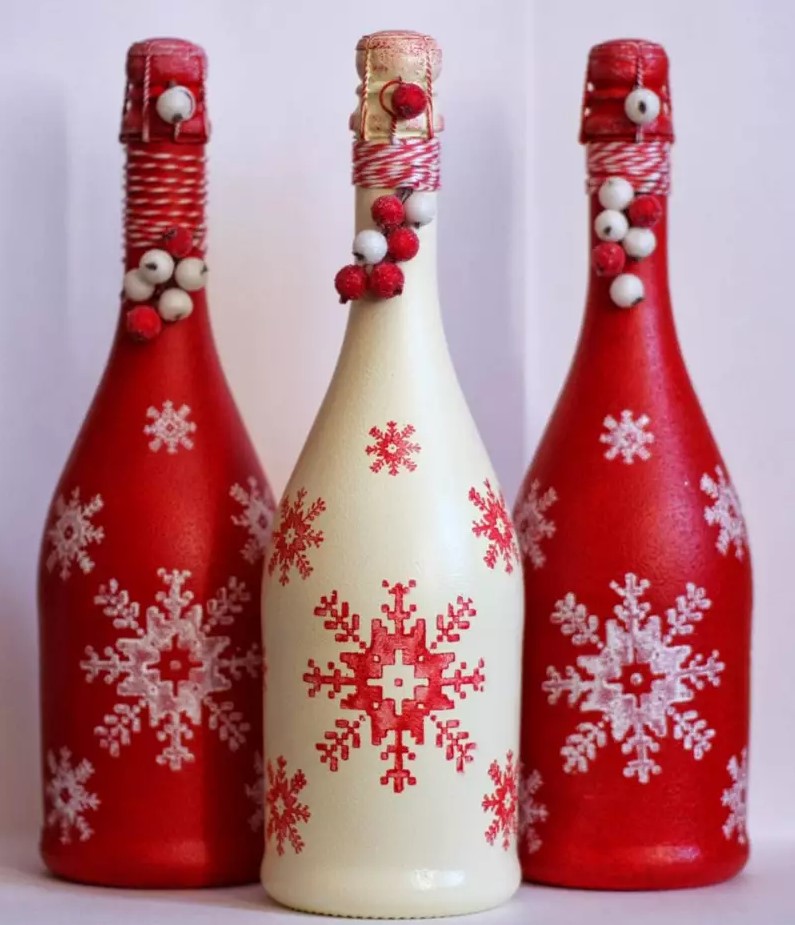 Не спешите выбрасывать: 5 идей декора из винных бутылок - 6 декабря, Статьи «Кубань 24»