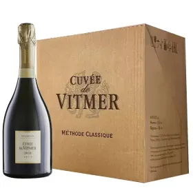 Вино игристое Cuvee de Vitmer Брют 2022 (6 шт.)