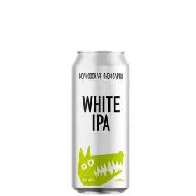 Пиво светлое Волковская пивоварня УАЙТ ИПА 6% 0,45л