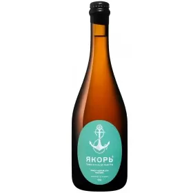 Пивной напиток светлый нефильтрованный Якорь РИСЛИНГ 6,5% 0,75л
