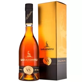 Коньяк грузинский Сараджишвили VS 0.3л в подарочной упаковке