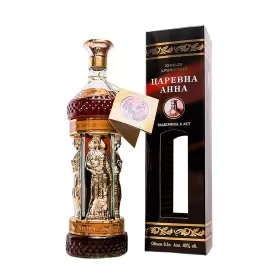 Коньяк армянский КВВК марочный выдержанный высшего качества ЦАРЕВНА АННА 8-летний 0.5л  в подарочной упаковке Коньяк армянский КВВК марочный выдержанный высшего качества ЦАРЕВНА АННА 8-летний 0.5л  в подарочной упаковке