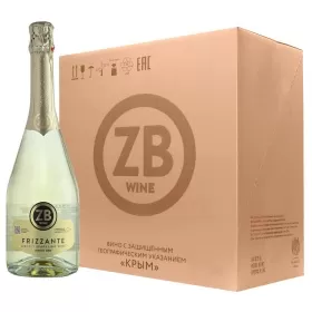 Вино игристое ZB Frizzante White Dry 2023 (6 шт.)