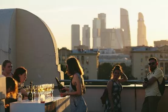 Открытие выставки Маринуса Бузема в Парке Горького Открытие выставки Маринуса Бузема в Парке Горького