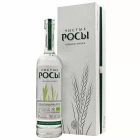 Водка ЧИСТЫЕ РОСЫ 0.7л в подарочной упаковке