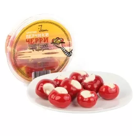 Перчики черри красные фаршированные сливочным сыром и пармезаном Jean 200 гр
