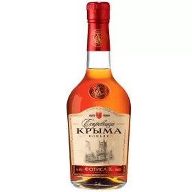 Коньяк Фотисаль СОКРОВИЩА КРЫМА 5-летний 0.5л