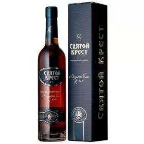 Коньяк Прасковейский СВЯТОЙ КРЕСТ КВ 0.5л в подарочной коробке Коньяк Прасковейский СВЯТОЙ КРЕСТ КВ 0.5л в подарочной коробке