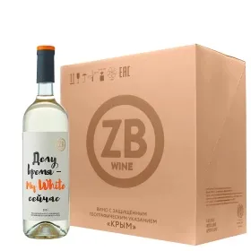 Вино ZB Wine WHITE «Делу время...» 2024 (6 шт.) Вино ZB Wine WHITE «Делу время...» 2024 (6 шт.)