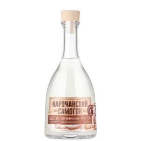 Водка НАРОЧАНСКИЙ САМОГОН ДЕРЕВЕНСКИЙ 0.5л