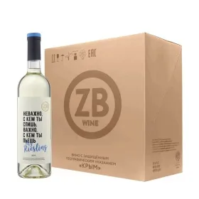 Вино ZB Wine РИСЛИНГ «Неважно – важно» 2025 (6 шт.)