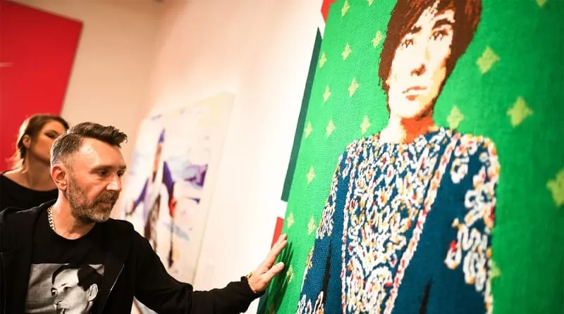 Открытие выставки Сергея Шнурова  в Москве