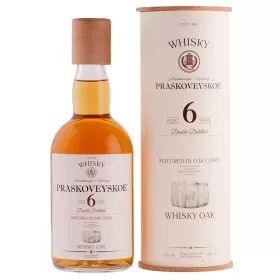Виски зерновой Прасковейский 6-летний в тубе 0.5л