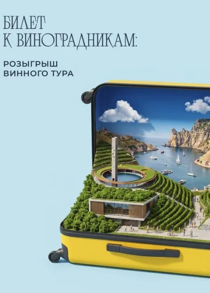 Покупайте любимые крымские вина и выиграйте путешествие мечты!