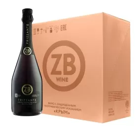 Вино игристое ZB Frizzante Red Semisweet 2023 (6 шт.)