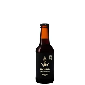 Пиво темное нефильтрованное Якорь РИС БОЧКОВОЙ 11% 0,25л