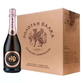 Вино игристое розовое брют «Золотая Балка» (6 шт.) Вино игристое розовое брют «Золотая Балка» (6 шт.)