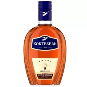  Коньяк Коктебель 5-летний 0.25л
