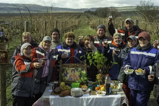 Праздник виноградарей «Трифон Зарезан» отметили в Золотой Балке