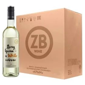 Вино ZB Wine WHITE «Делу время...» 2025 (6 шт.)