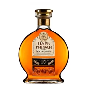 Коньяк марочный старый КС Царь Тигран 10-летний 0.5л Коньяк марочный старый КС Царь Тигран 10-летний 0.5л
