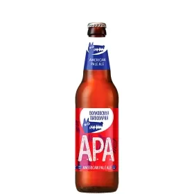 Пиво светлое нефильтрованное Волковская пивоварня АПА 5,5% 0,45л