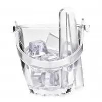 Ёмкость для льда + щипцы, стекло