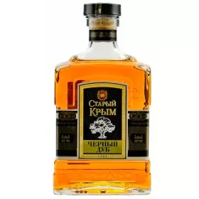 Коньяк Старый Крым ЧЕРНЫЙ ДУБ 4-летний 0.25л