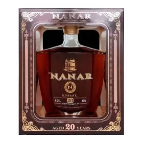Коньяк армянский ОС Нанар 20-летний 0.75л в подарочной упаковке