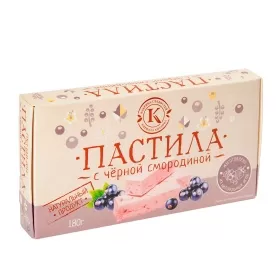 Пастила фруктово-ягодная с черной смородиной 180 гр
