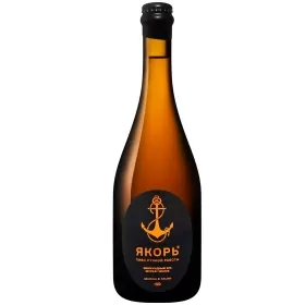 Пивной напиток светлый нефильтрованный Якорь МУСКАТ 6,5% 0,75л