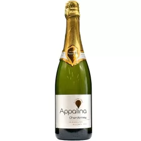 Вино игристое безалкогольное Аппалина ШАРДОНЕ