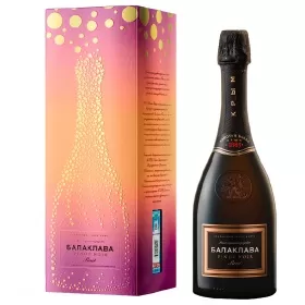 Вино игристое «Балаклава» PINOT NOIR в подарочной упаковке Вино игристое «Балаклава» PINOT NOIR в подарочной упаковке