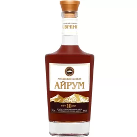 Коньяк марочный  АЙРУМ 10-летний 0.5л. Коньяк марочный  АЙРУМ 10-летний 0.5л.