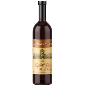 Вино ЗГУ Крым Массандра МУСКАТЕЛЬ ЧЁРНЫЙ