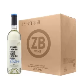 Вино ZB Wine RIESLING «Неважно – важно» 2024 (6 шт.) Вино ZB Wine RIESLING «Неважно – важно» 2024 (6 шт.)