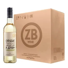 Вино ZB Wine ШАРДОНЕ «Сердце требует объятий» 2025 (6 шт.)
