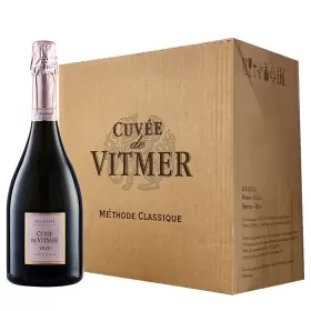 Вино игристое Cuvee de Vitmer Rose Brut 2020 (6 шт.) Вино игристое Cuvee de Vitmer Rose Brut 2020 (6 шт.)