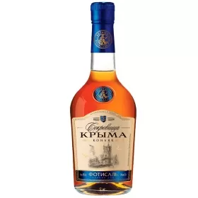 Коньяк Фотисаль СОКРОВИЩА КРЫМА 3-летний 0.5л