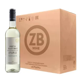 Вино ZB Wine СОВИНЬОН БЛАН «Мысли позитивно!» 2025 (6 шт.)