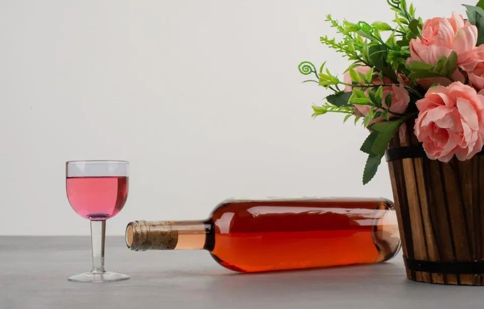 Из какого винограда делают розе