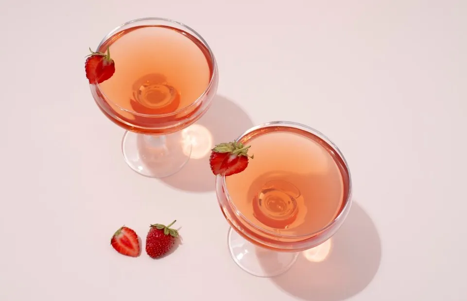 С чем пьют розовое вино