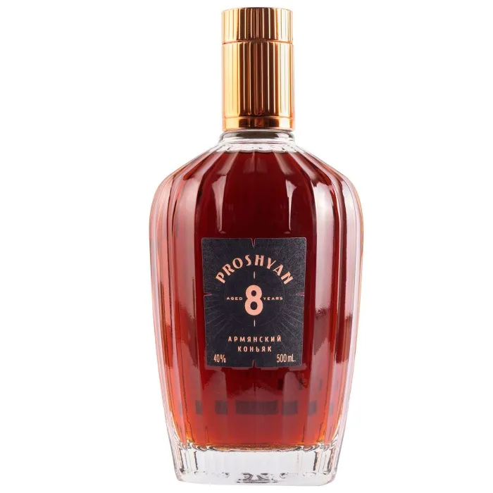 Коньяк армянский марочный КВВК Прошян 8-летний 0.5л, 