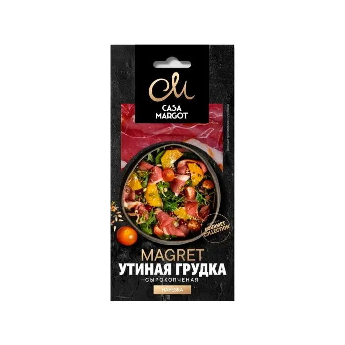Утиная грудка нарезка Casa Margot MAGRET 75 гр