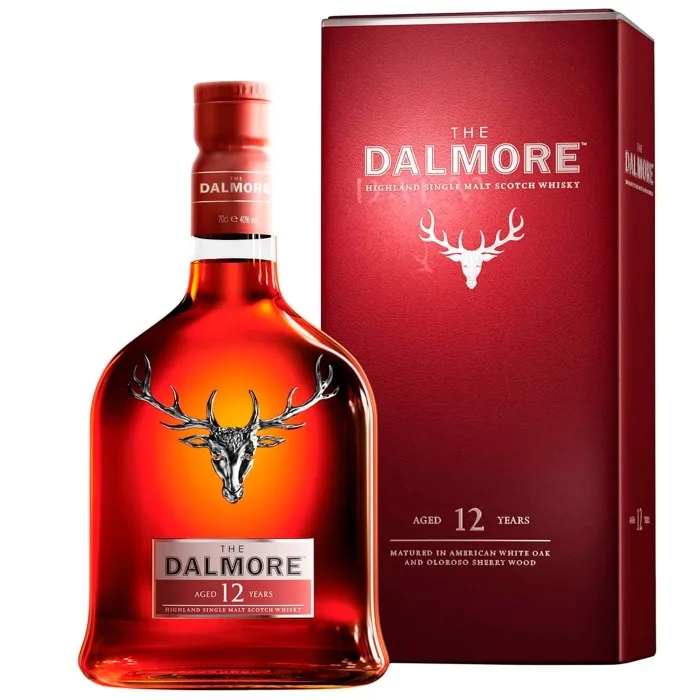 Виски The Dalmore Aged 12-летний 0.7 л в подарочной упаковке, 
