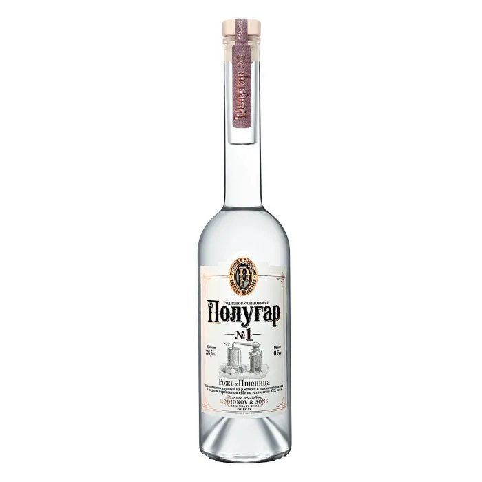 Водка Родионов с сыновьями ПОЛУГАР №1 ЗЕРНОВОЙ НАПИТОК  0.5 л , цена в Krymwine.ru Водка Родионов с сыновьями ПОЛУГАР №1 ЗЕРНОВОЙ НАПИТОК  0.5 л,