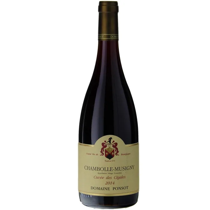 Вино Вино Domaine Ponsot CHAMBOLLE-MUSIGNY CUVÉE DES CIGALES, , цена и отзывы Вино Вино Domaine Ponsot CHAMBOLLE-MUSIGNY CUVÉE DES CIGALES,