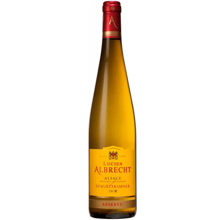Вино Вино ЗНМП Эльзас Люсьен Альбрешт ГЕВЮРЦТРАМИНЕР РЕЗЕРВ, 