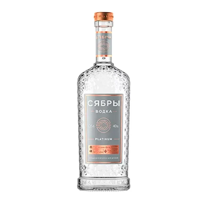 Водка Сябры ПЛАТИНУМ 0.5 л, 