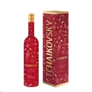 Водка Чайковский 0.5л в подарочной упаковке
